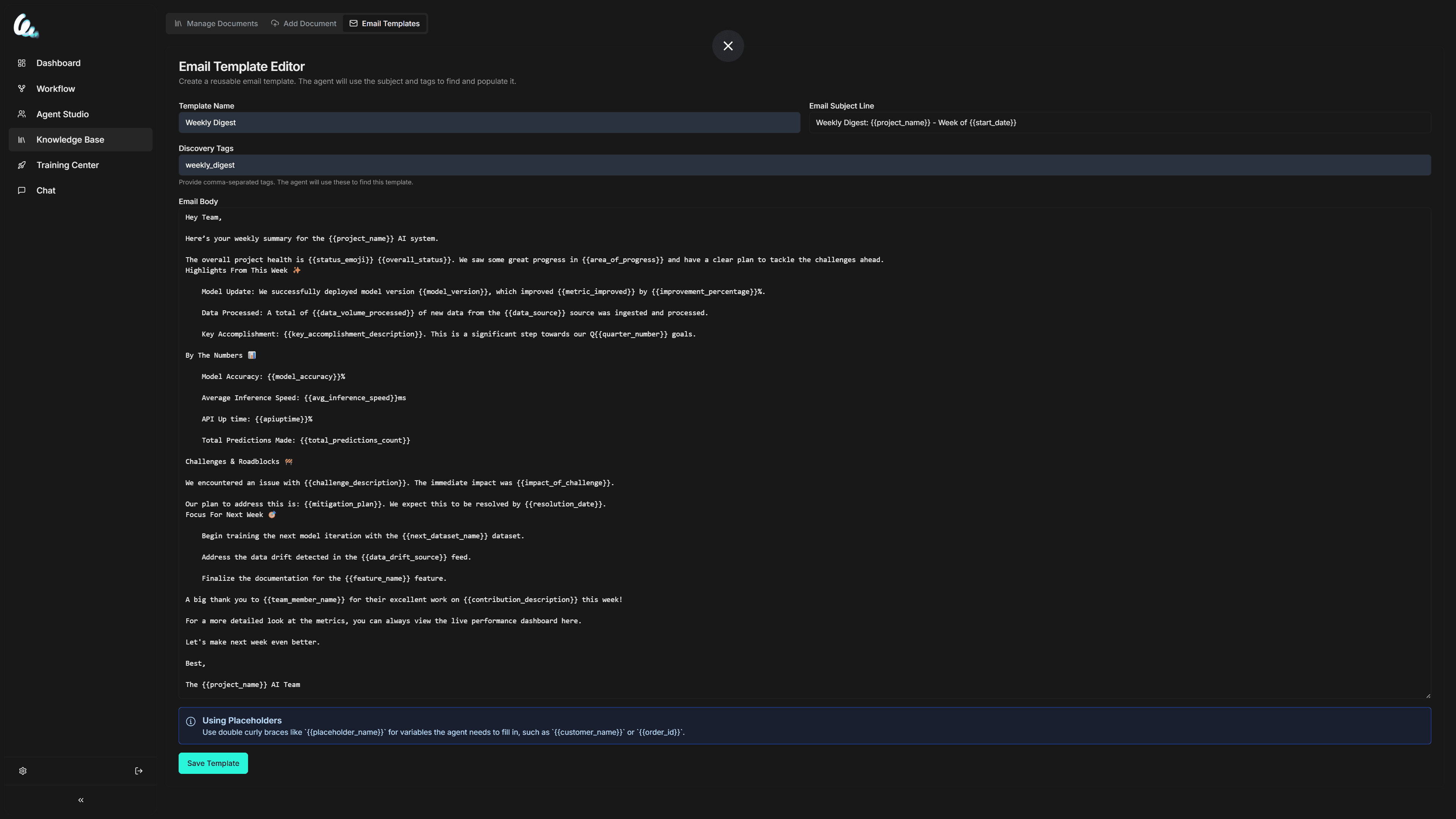 Jinja2 Template Editor